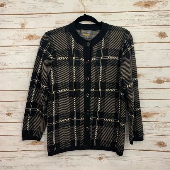 COPY - Glengyle New Zealand Merino Wool Black Car… - Picture 1 of 6